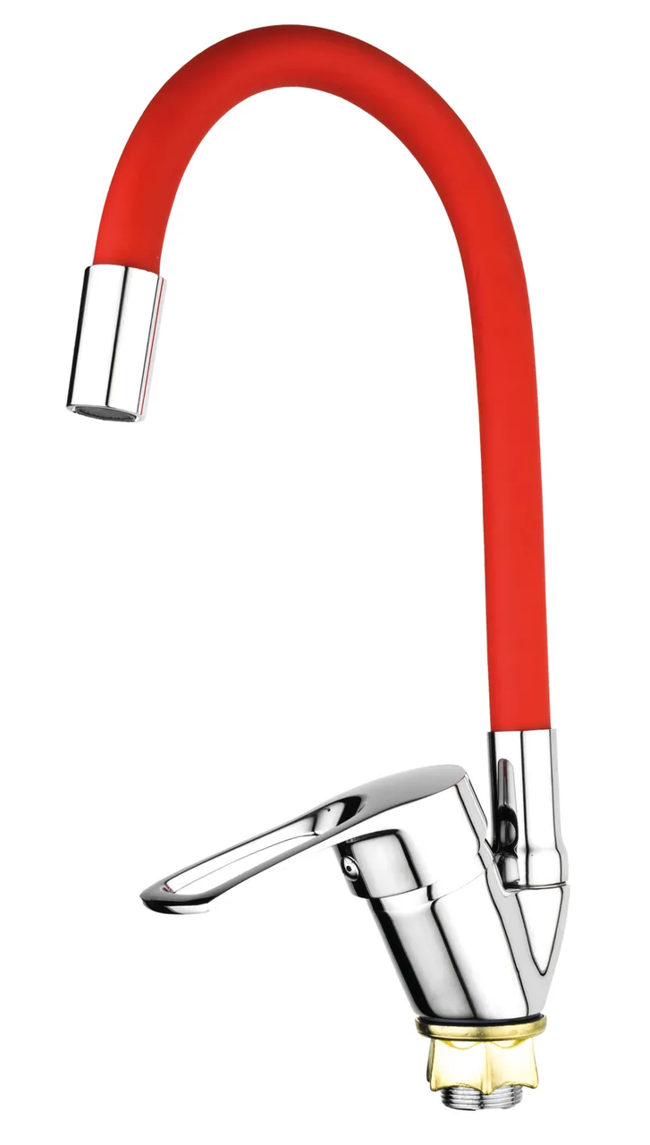 Смеситель для кухни MIXXUS FANY 011 Nut MI6290 без подвода Reflector Red (2696539630)