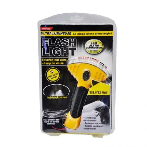 Фонарик светодиодный ручной с магнитом Flash Light с широким лучом