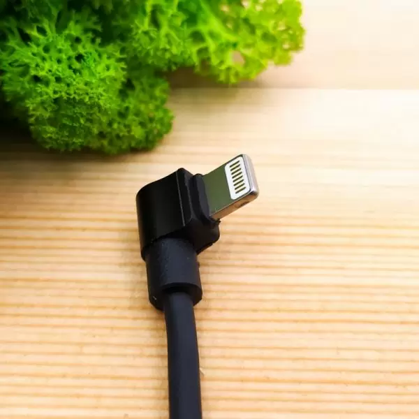 Кабель угловой Hoco U37 USB Lightning iPhone (15005) - фото 3