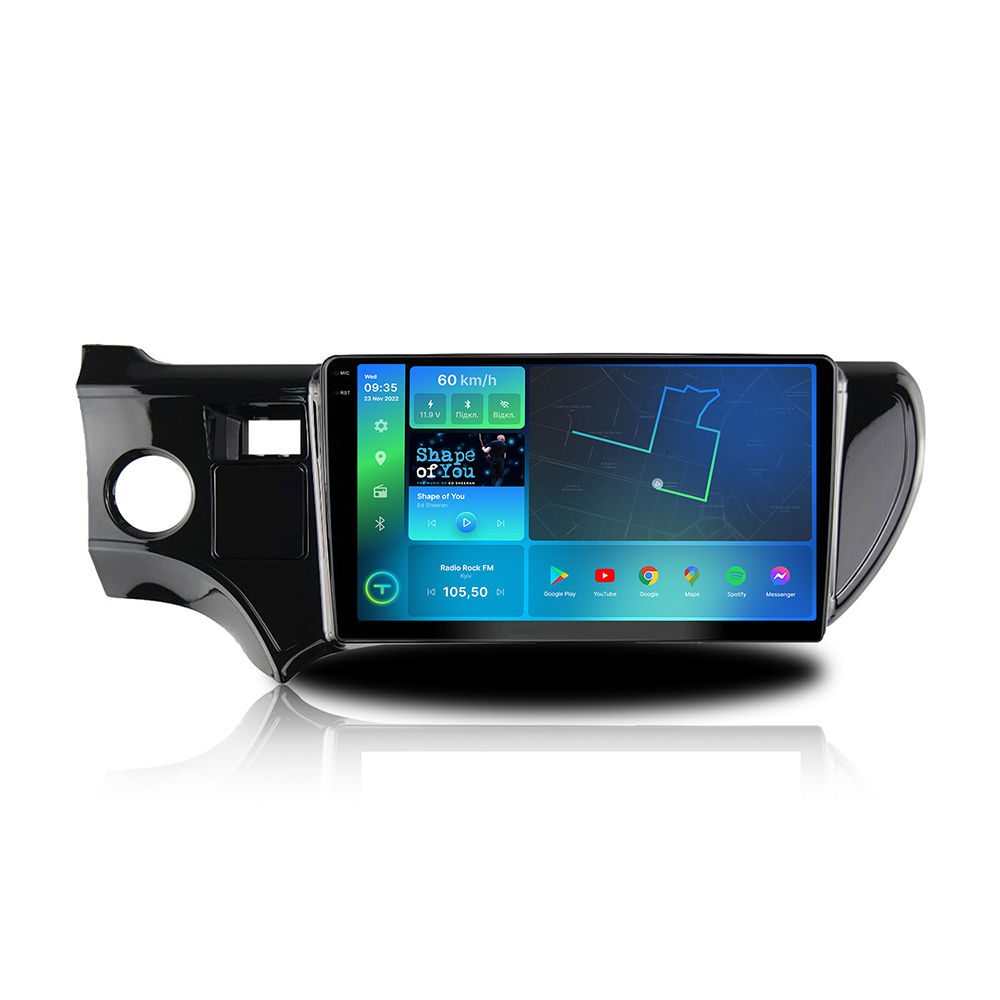 Автомагнітола штатна Torssen Toyota Prius С 2012-2014 FL9 4+64Gb 4G Carplay DSP (202306640)