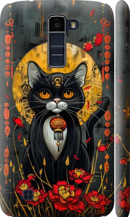Чехол на LG K10 / K410 China Cat (6134m-349-42517)