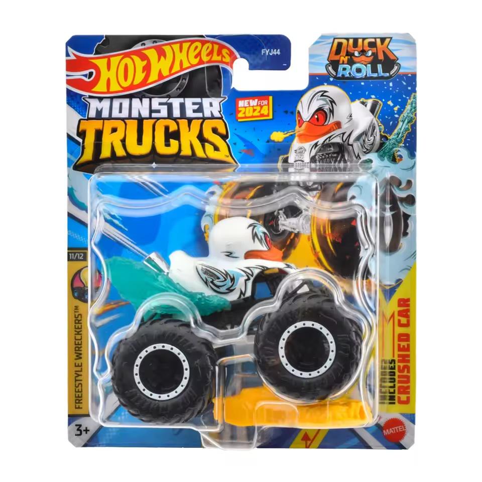 Машинка-позашляховик Hot Wheels Monster truck Duck n Roll FYJ44-2024 (23757654)