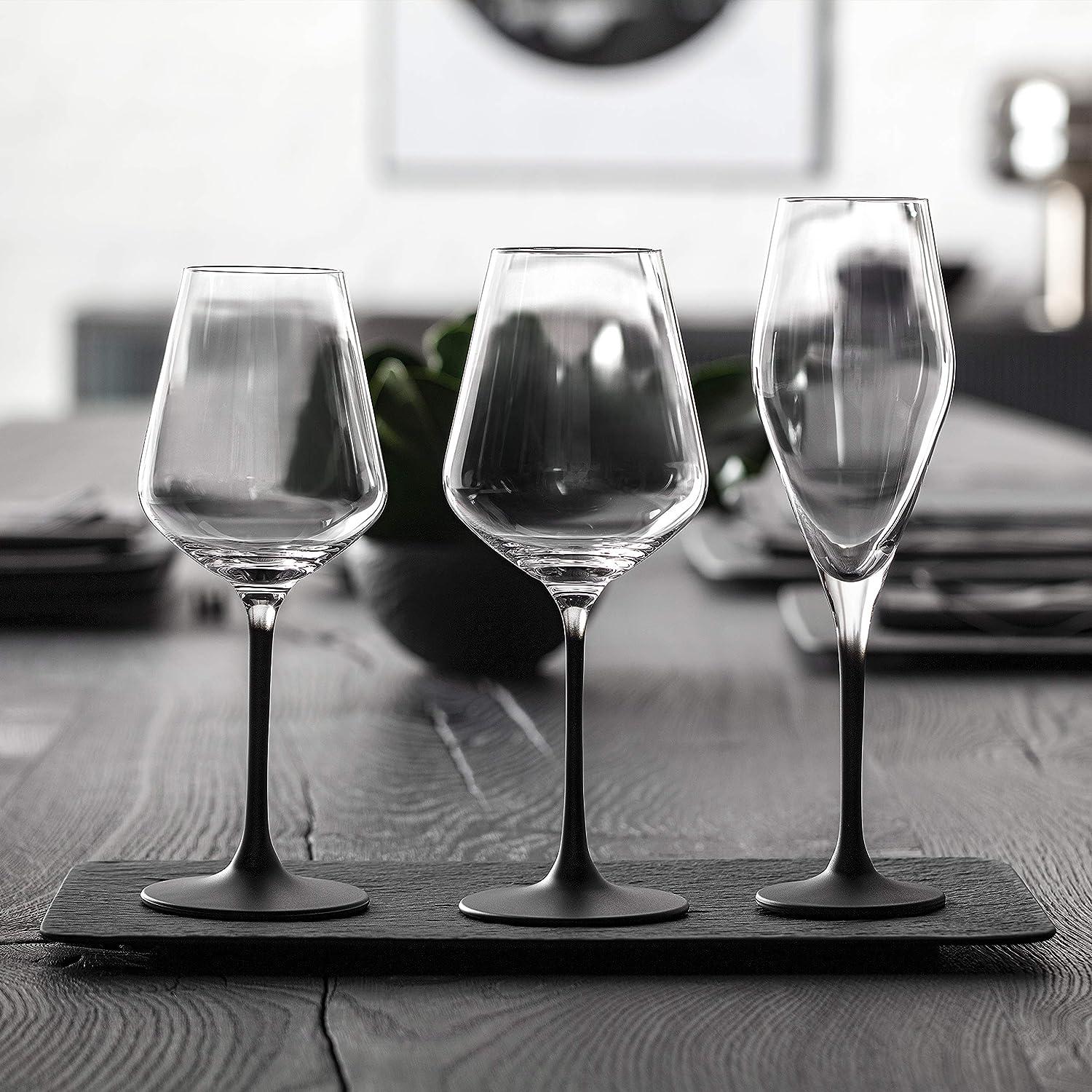 Набір із 4 келихів для червоного вина Villeroy & Boch Manufacture Rock 470 мл (1137988110) - фото 2