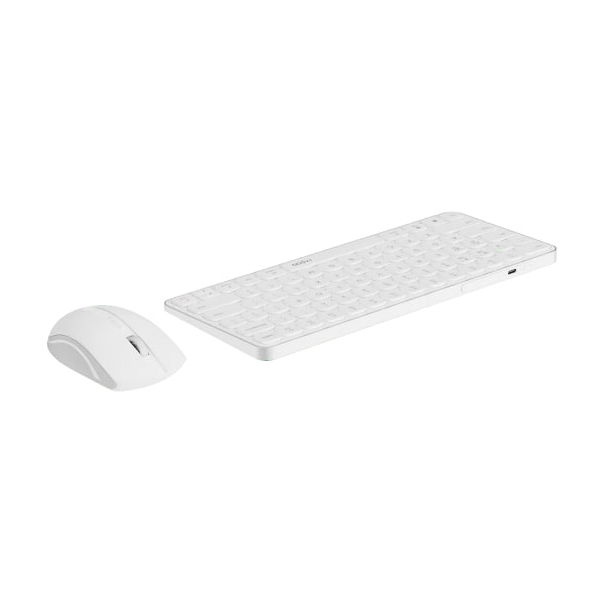 Комплект бездротовий RAPOO 9050S клавіатура/миша з акумулятором 2400DPI Білий (2644770079) - фото 4 Комплект бездротовий RAPOO 9050S клавіатура/миша з акумулятором 2400DPI Білий (2644770079) - фото 4