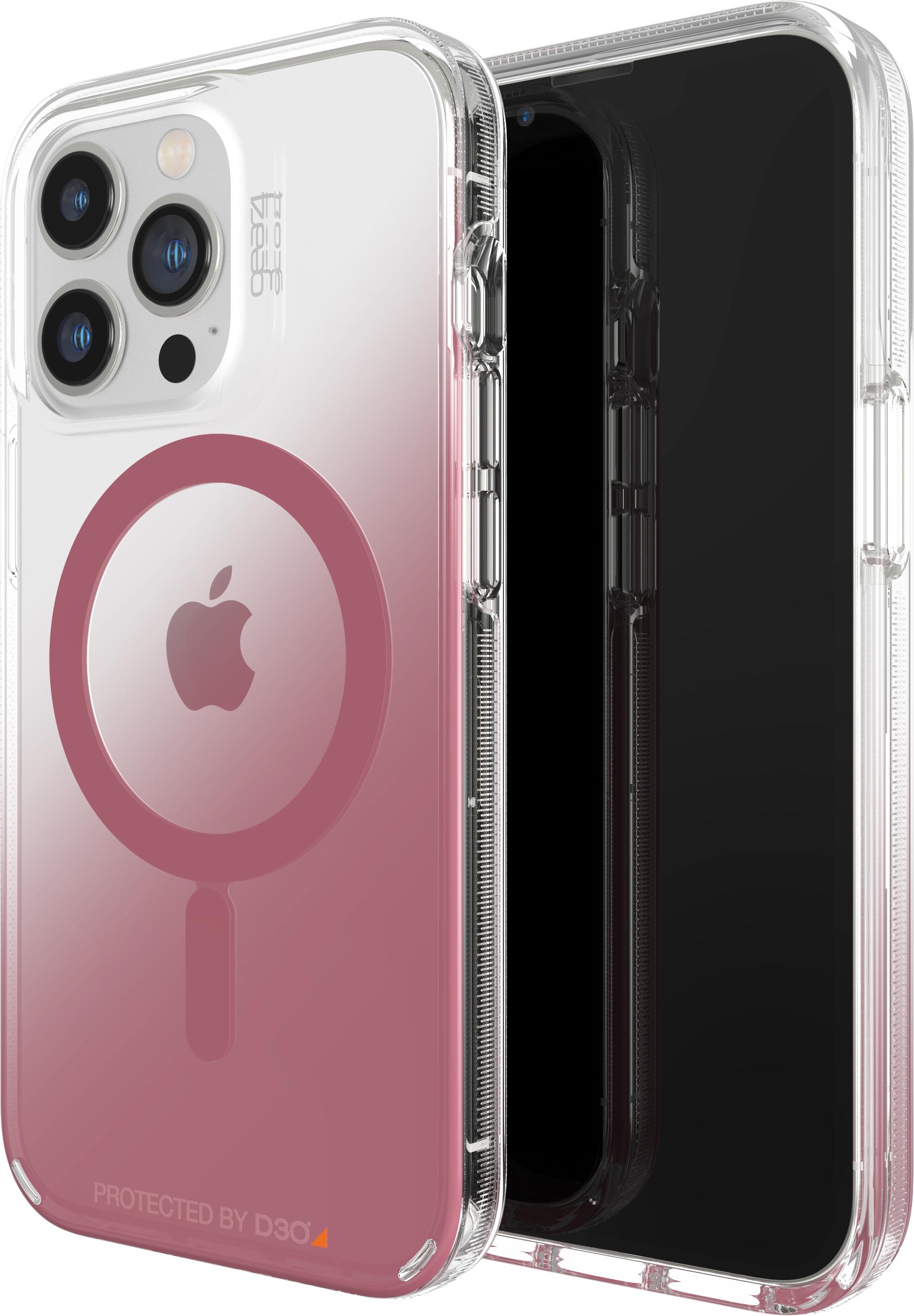 Чехол противоударный Gear4 Crystal Palace MagSafe Apple Iphone 13 Pro Max Pink (12089485)