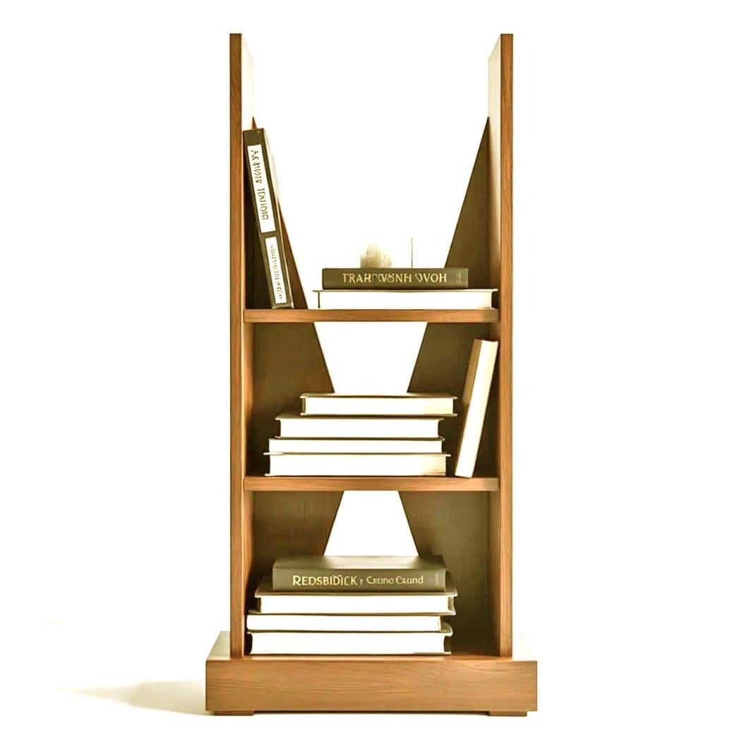 Полка книжная настольная из дерева Санхарета Сиена (КПА-022005)