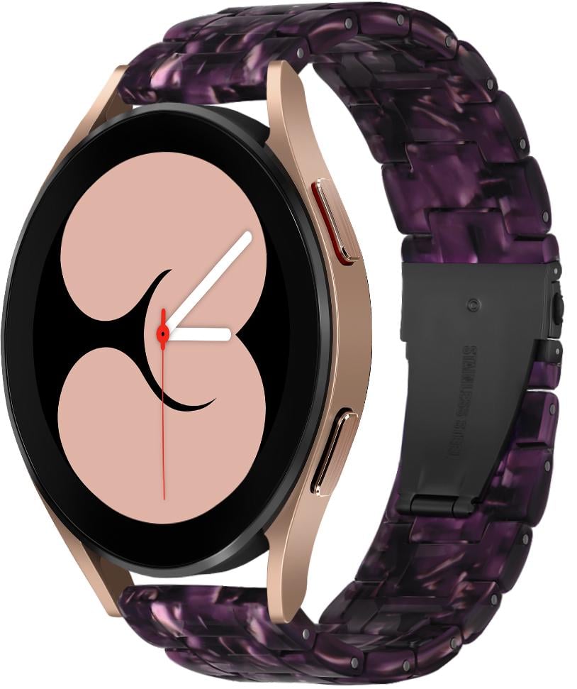 Ремінець із Cмоли Resin для Galaxy Watch 4 40 мм Violet (28801-2F) Ремінець із Cмоли Resin для Galaxy Watch 4 40 мм Violet (28801-2F)