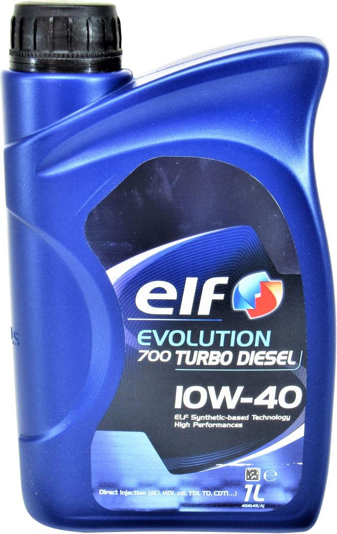 Моторное масло Elf Evolution 700 Turbo Diesel 216671 дизель 10W-40 1 л (1400460)