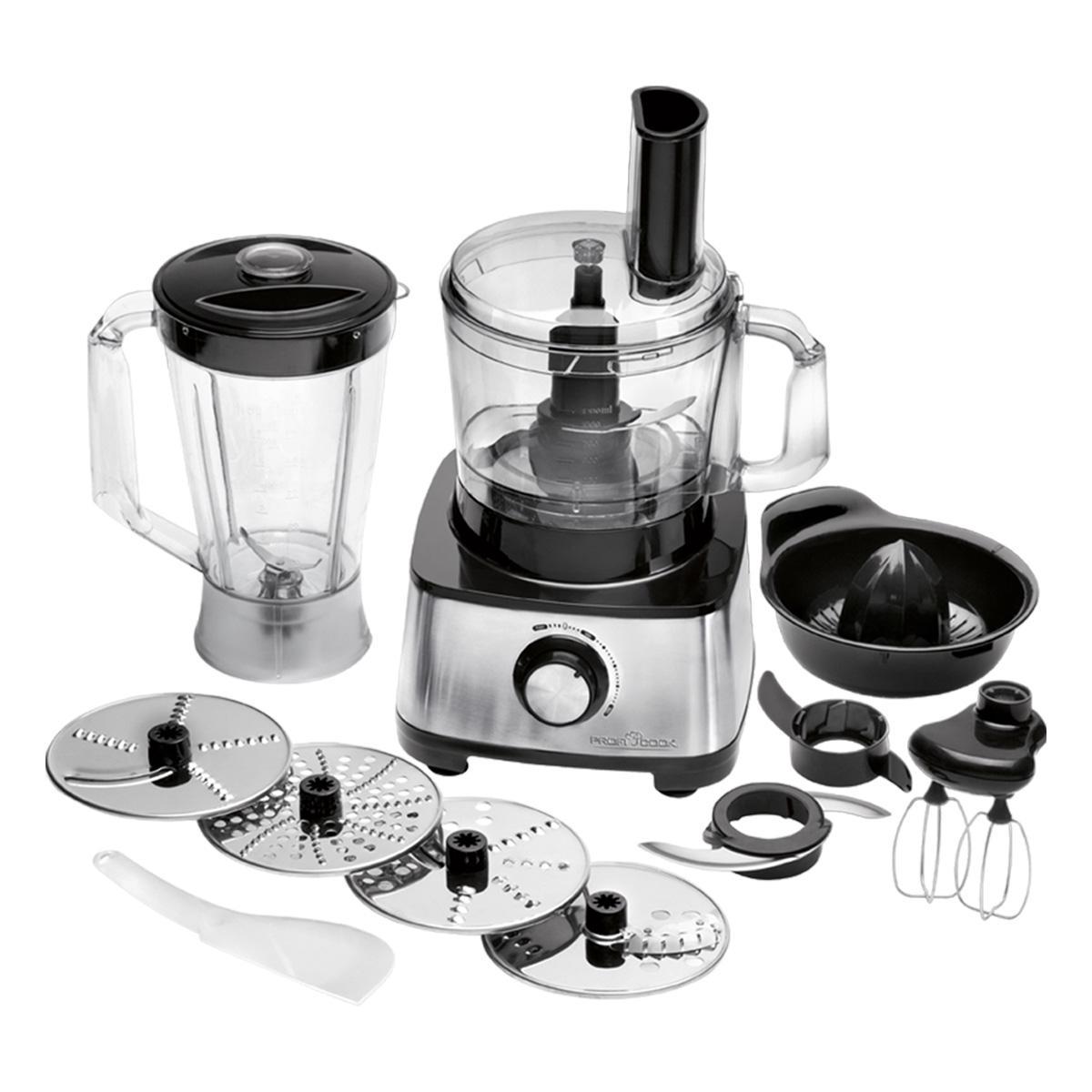 Комбайн кухонний Profi Cook PC-KM 1063 3 режими змінні насадки + лопатка 1200 Вт