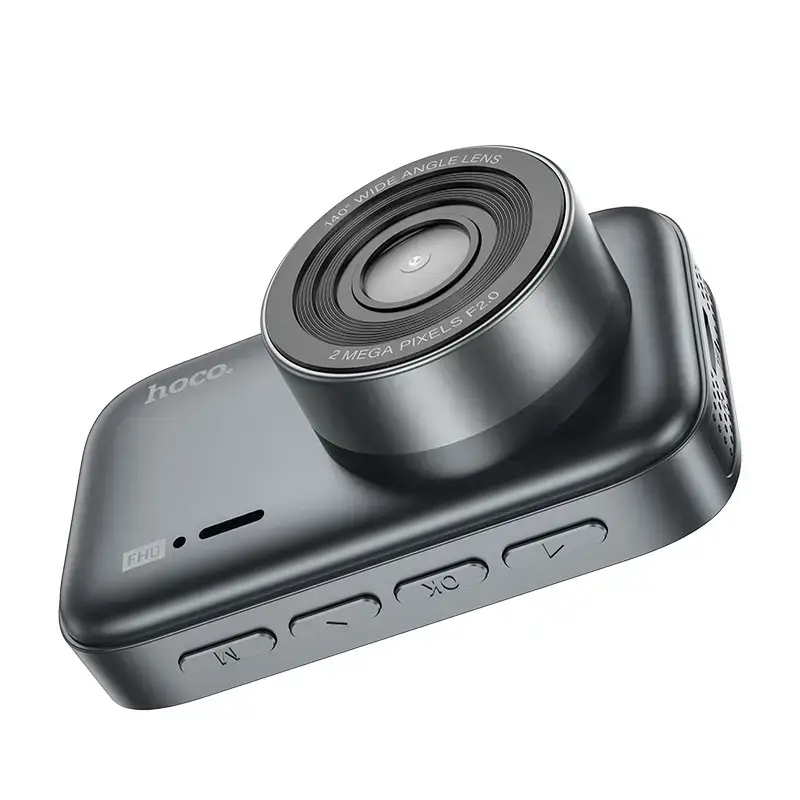 Видеорегистратор автомобильный Hoco DV6 Driving Recorder with 3" with rear camera Black - фото 5