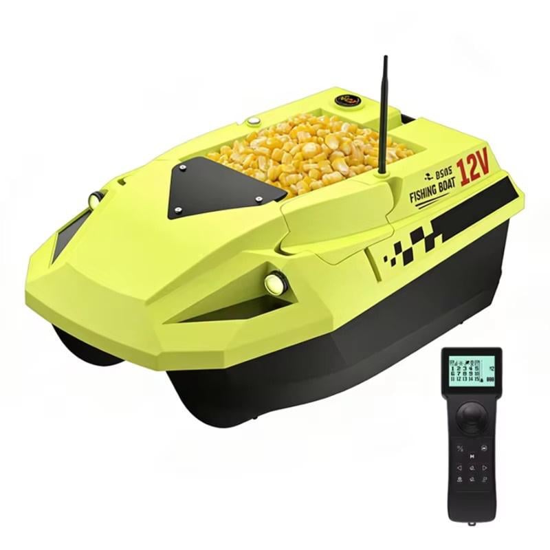Прикормочный кораблик Flytec D50 12,6V 1 бункер GPS/автопилот с глубиномером