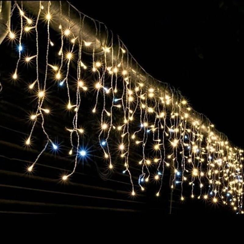 Гірлянда вулична Бахрома 5MBY 25 м 405 LED Теплий Білий (29912828)