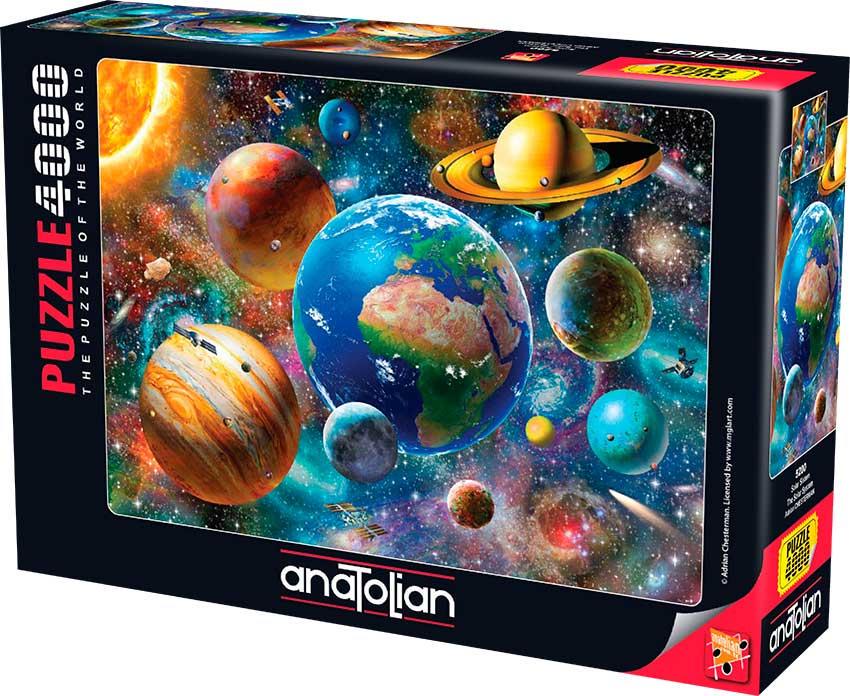 Пазлы Солнечная система на 4000 деталей
