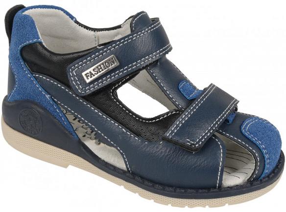 Кожаные босоножки Tom.m 5464V р. 24 Синий Кожаные босоножки Tom.m 5464V р. 24 Синий