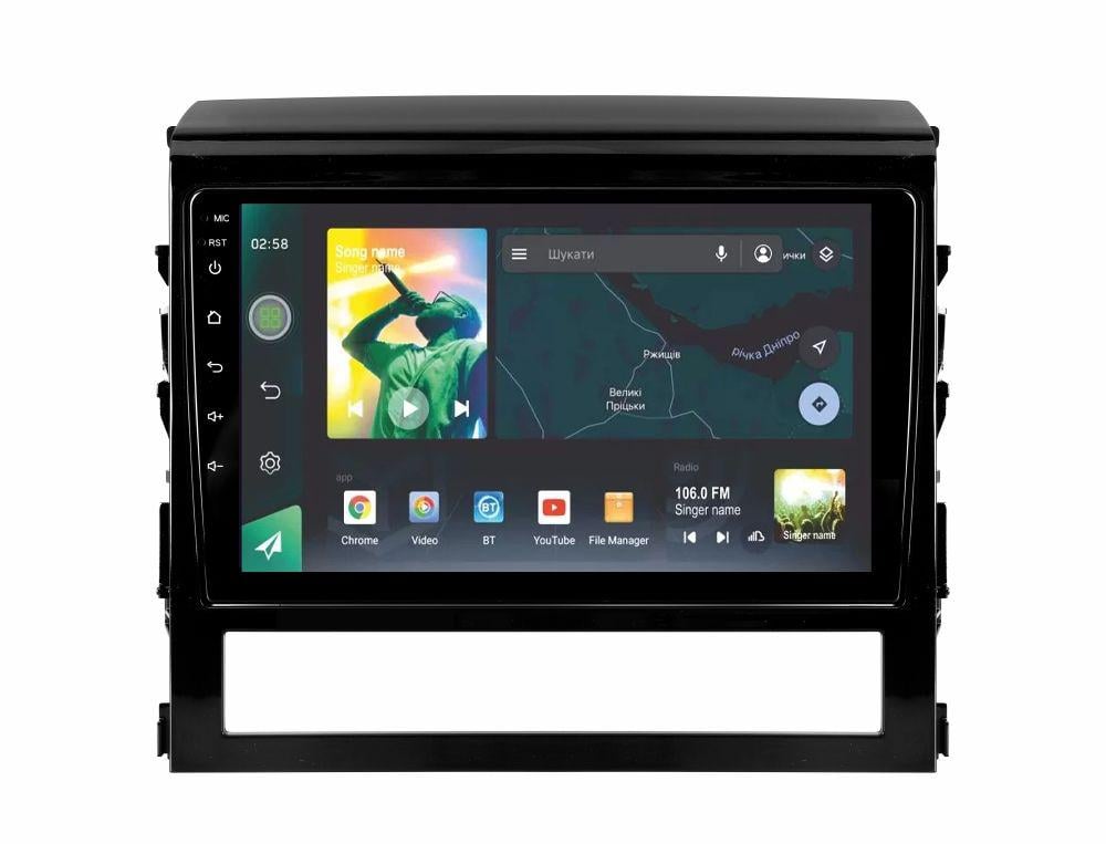 Автомагнітола штатна Sigma X9232 2/32 GB для Toyota Land Cruiser 11 200 2015-2018 B 9" (AR-71754)