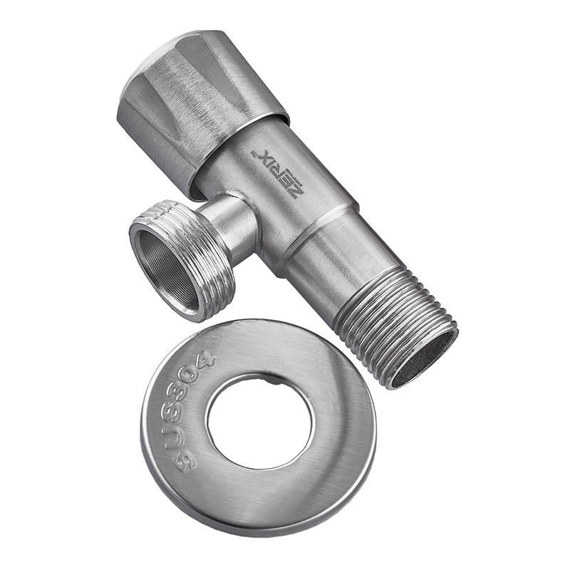 Кран для подключения сантехприборов Zerix VAL-05-1/2x3/4 вентильный (ZX4801)