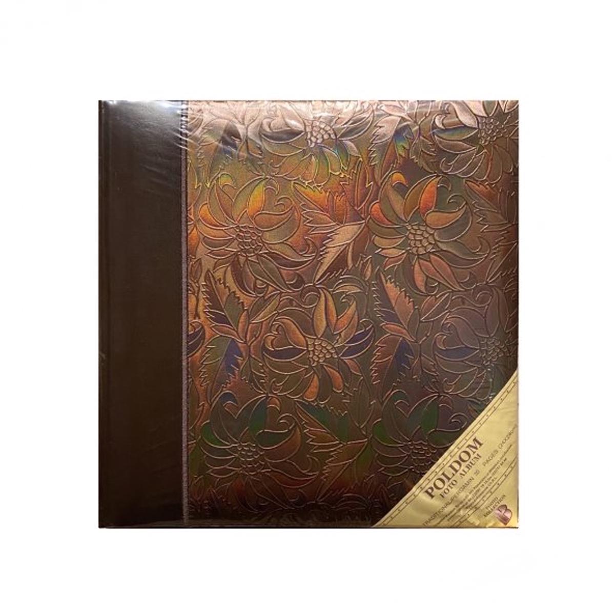 Фотоальбом Poldom BBM(2)-30PG/CR Bisk-2T 240x240/30 Brown
