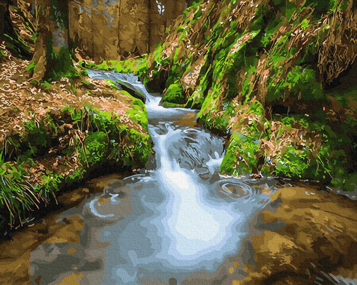 Картина по номерам Brushme Водопад среди гор 40х50 см (skl-GX28758) Картина по номерам Brushme Водопад среди гор 40х50 см (skl-GX28758)