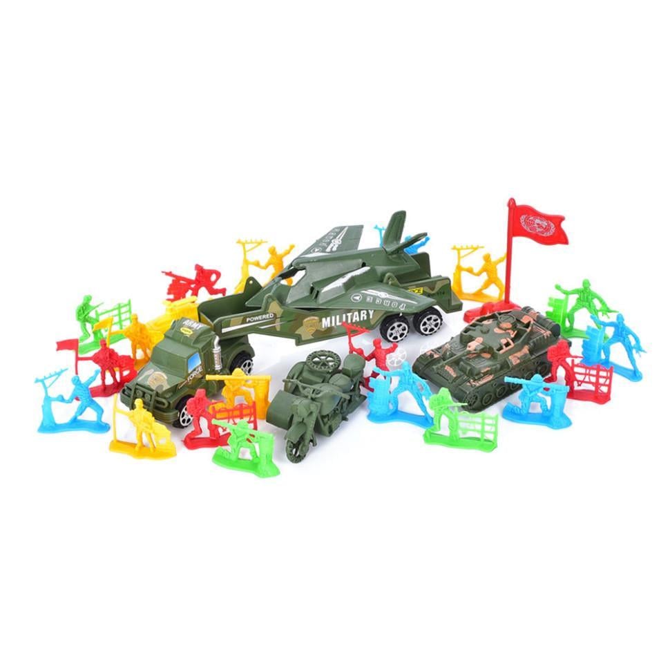 Дитячий ігровий набір Bambi Солдатики 8899-49-50 Вид 1 з транспортом (26117789)