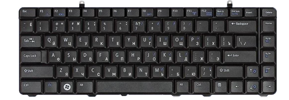 Клавіатура для ноутбука Dell Vostro A840 матова (0R818H)