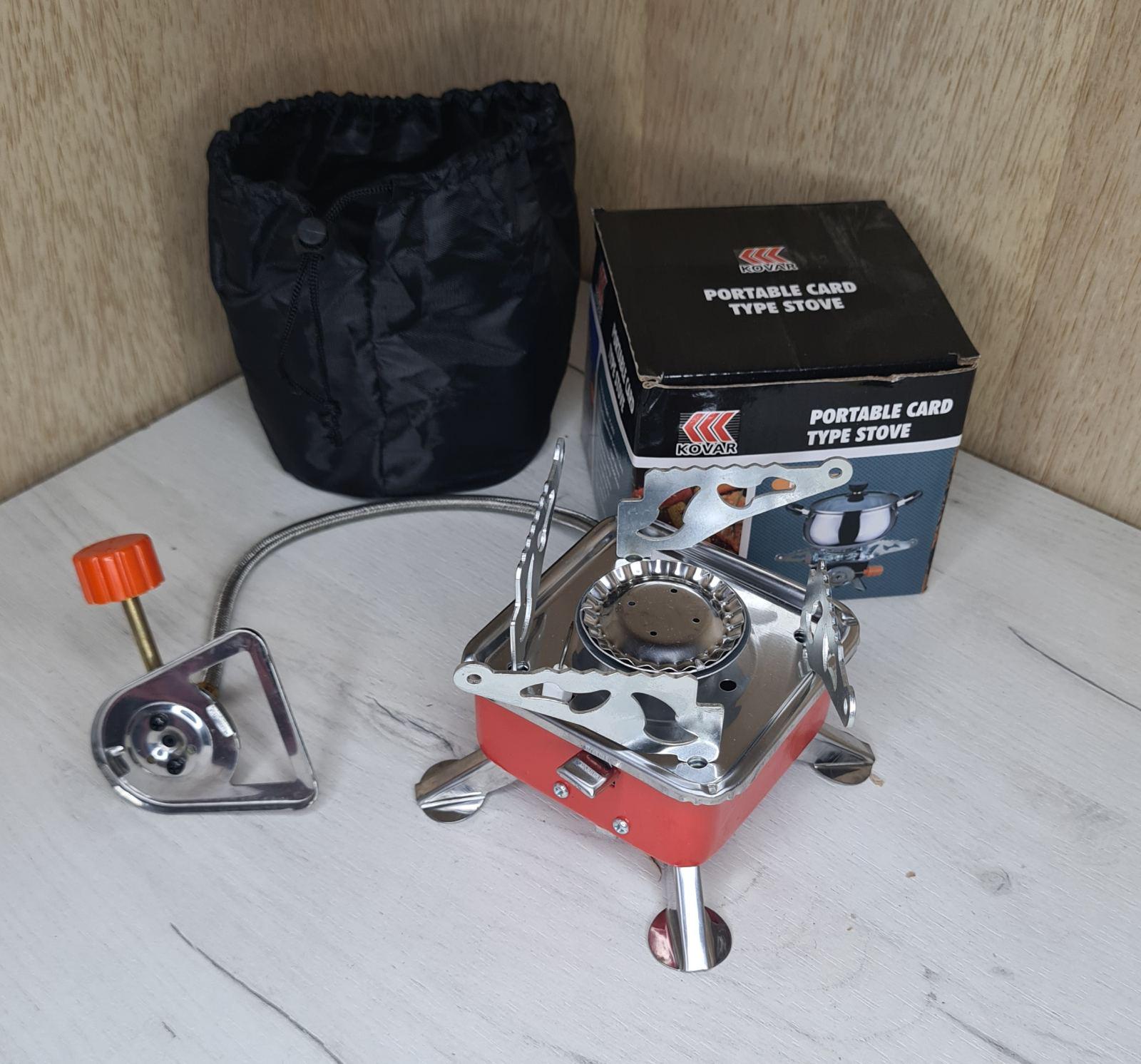 Горелка таганок газовая со шлангом эконом цанговые баллоны