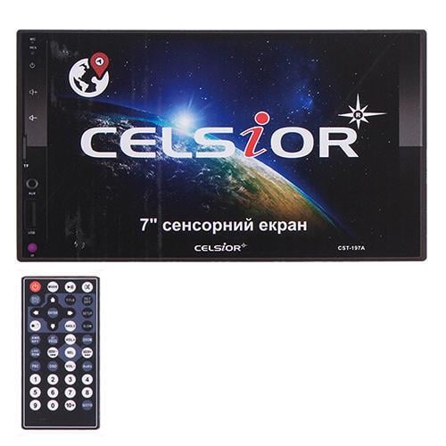 2DIN мультимедійний центр з 7 "TFT сенсорним дисплеєм Celsior CSW-197A Android GPS