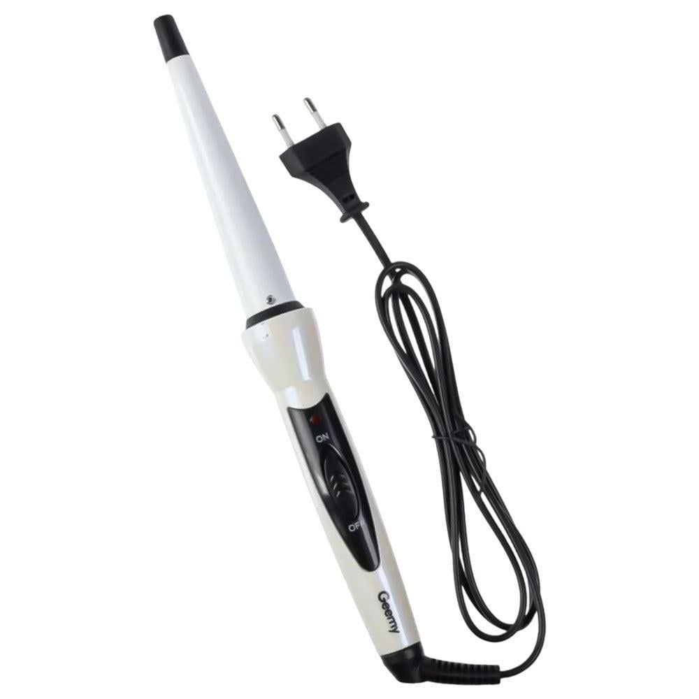 Плойка для волосся конусна керамічна Geemy GM-2815 Білий (312)