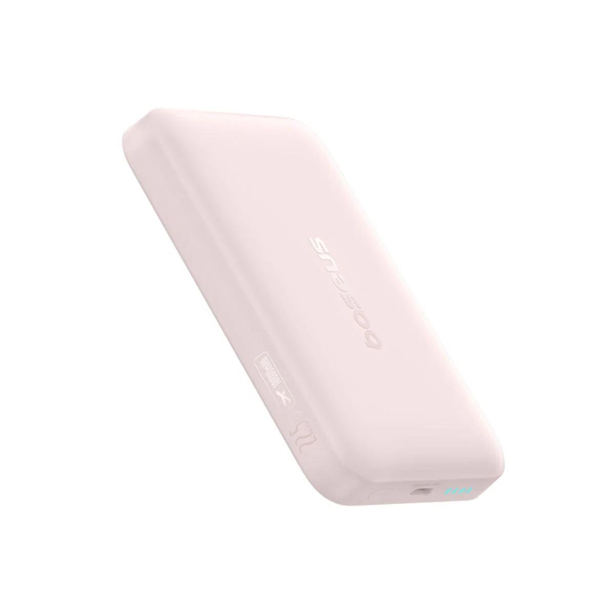 Повербанк BASEUS 10000 mAh 22.5 Вт з Magsafe зарядкою для iPhone Рожевий (29661506) - фото 3