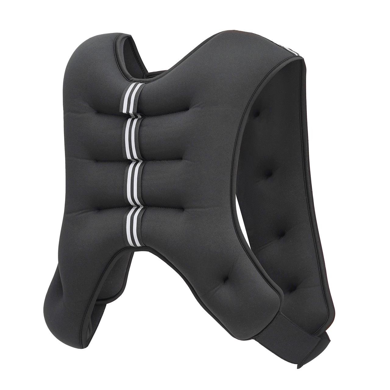 Жилет-обважнювач для тренувань Cornix Weight Vest 10 кг XR-0345 Black (2375572295) - фото 3