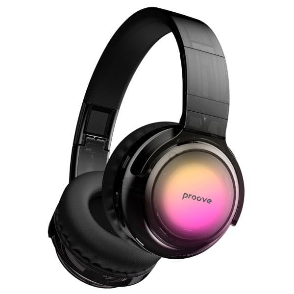 Навушники бездротові Proove Crystal Galaxy Transparent Black (HPCG00010001) Навушники бездротові Proove Crystal Galaxy Transparent Black (HPCG00010001)