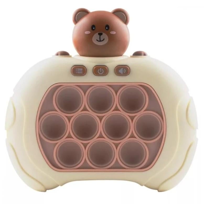 Игрушка-консоль Quick Push EM Pop it PRO Мишка (EPR44) - фото 3 Игрушка-консоль Quick Push EM Pop it PRO Мишка (EPR44) - фото 3