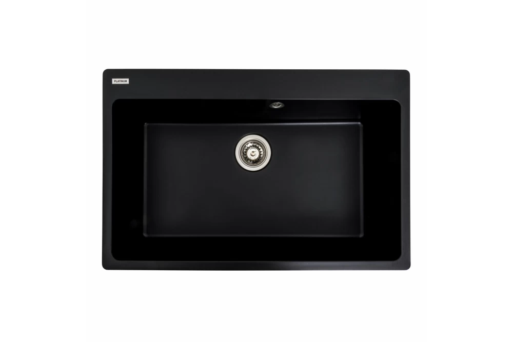 Мийка кухонна Platinum Bogema 7850 Чорний (374949)