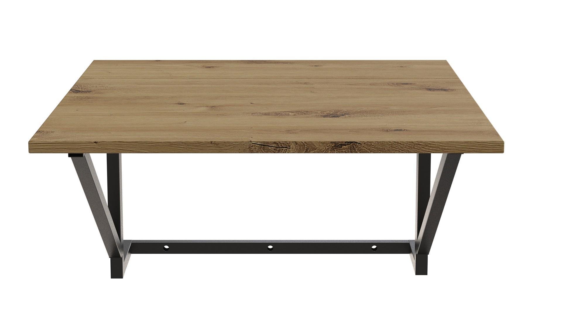 Стол раскладной Ferrum-decor Александр 6 металл/ДСП 16 мм 750x600x700 мм Черный/Дуб Артизан (FRD-104897) - фото 4 Стол раскладной Ferrum-decor Александр 6 металл/ДСП 16 мм 750x600x700 мм Черный/Дуб Артизан (FRD-104897) - фото 4