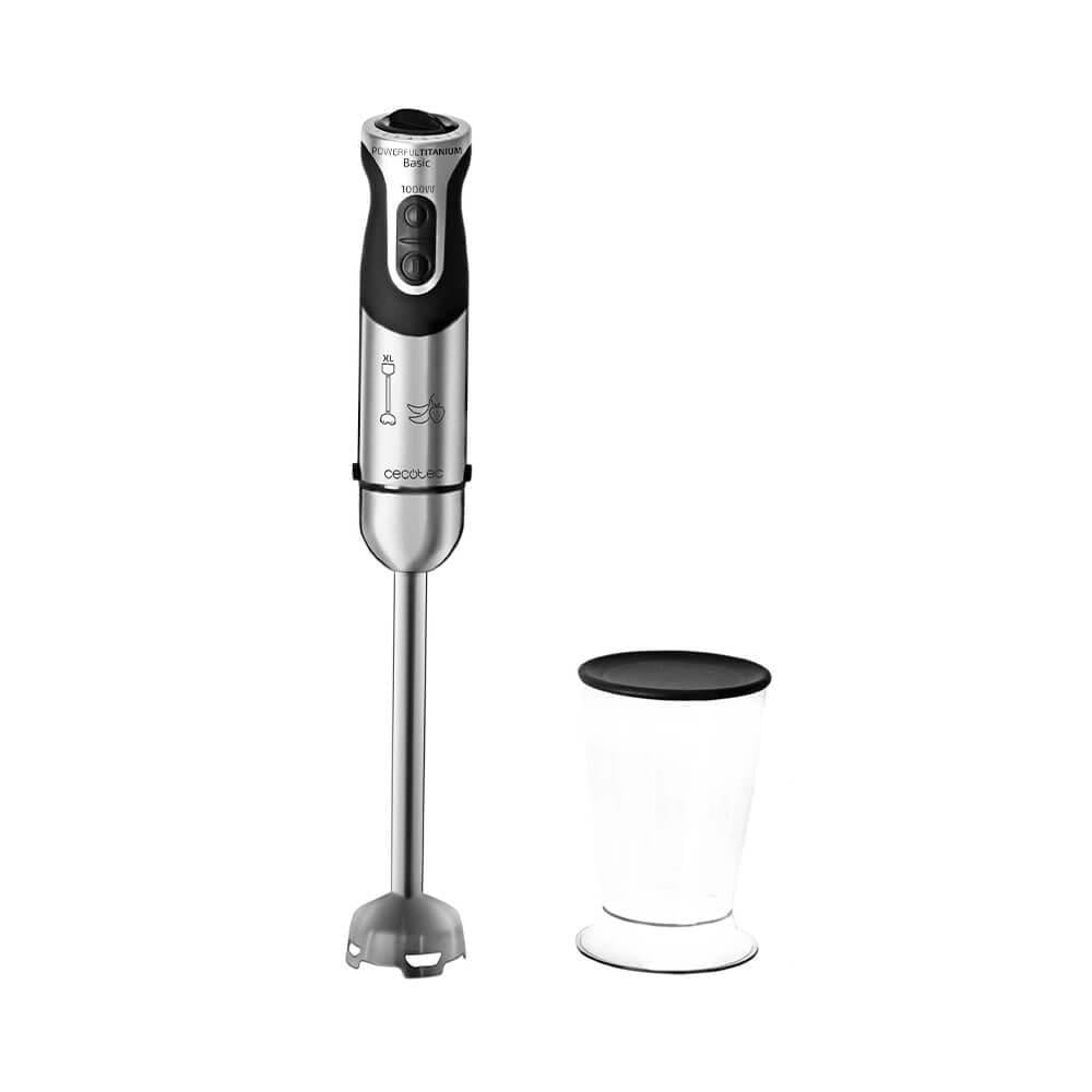 Блендер погружной CECOTEC Powerful Titanium 1000 Блендер погружной CECOTEC Powerful Titanium 1000