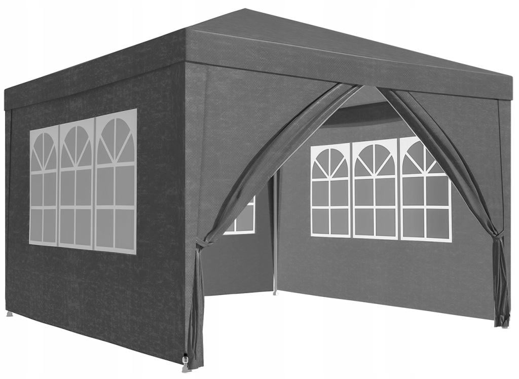 Палатка садовая Gotel 3x3 м с 4 боковыми стенками для садовой террасы (PA10)