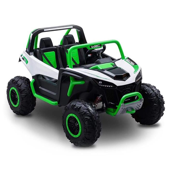Детский электромобиль Bambi джип 2WD 40 кг с пультом Зеленый (DE-169-E-547)