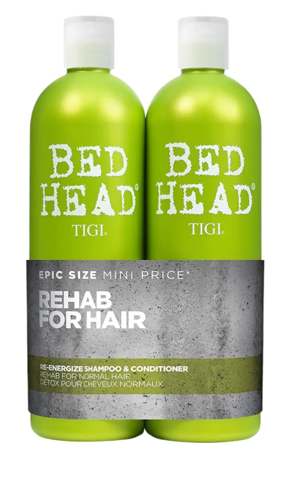 Набор для укрепления волос TIGI Bed Head Re-Energize шампунь и кондиционер 2х750 мл