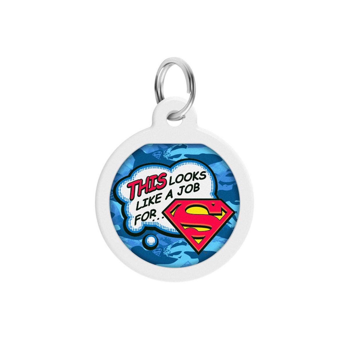 Адресник для собак і котів металевий D 25 мм (809)