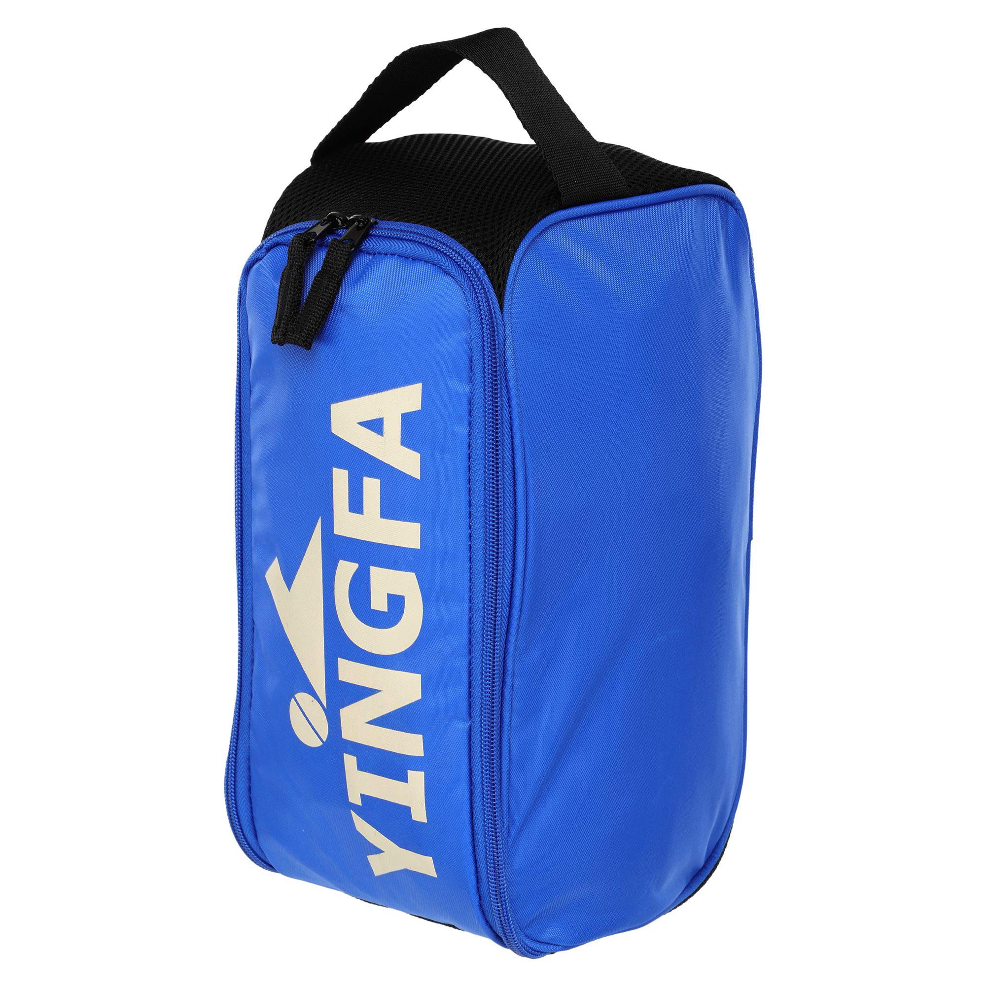 Сумка-органайзер YINGFA WF2217 30,5х15х15 см 7 л Сине-белый (WF2217_Синий-белый) - фото 3