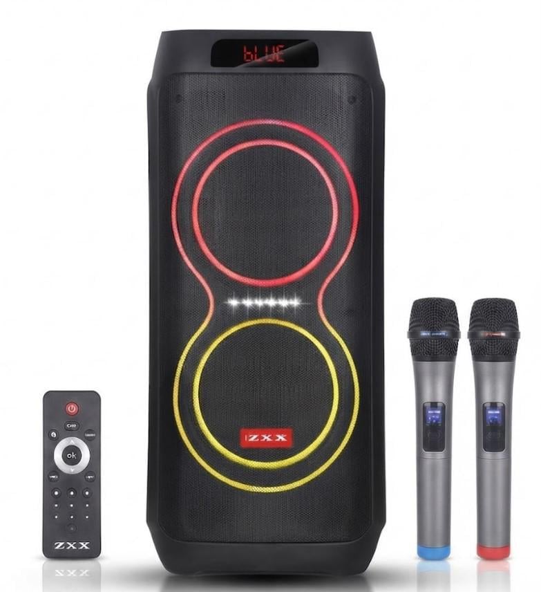 Портативная колонка ZXX-5550 80 Вт 2х8" 4500 мАч (2104619587)