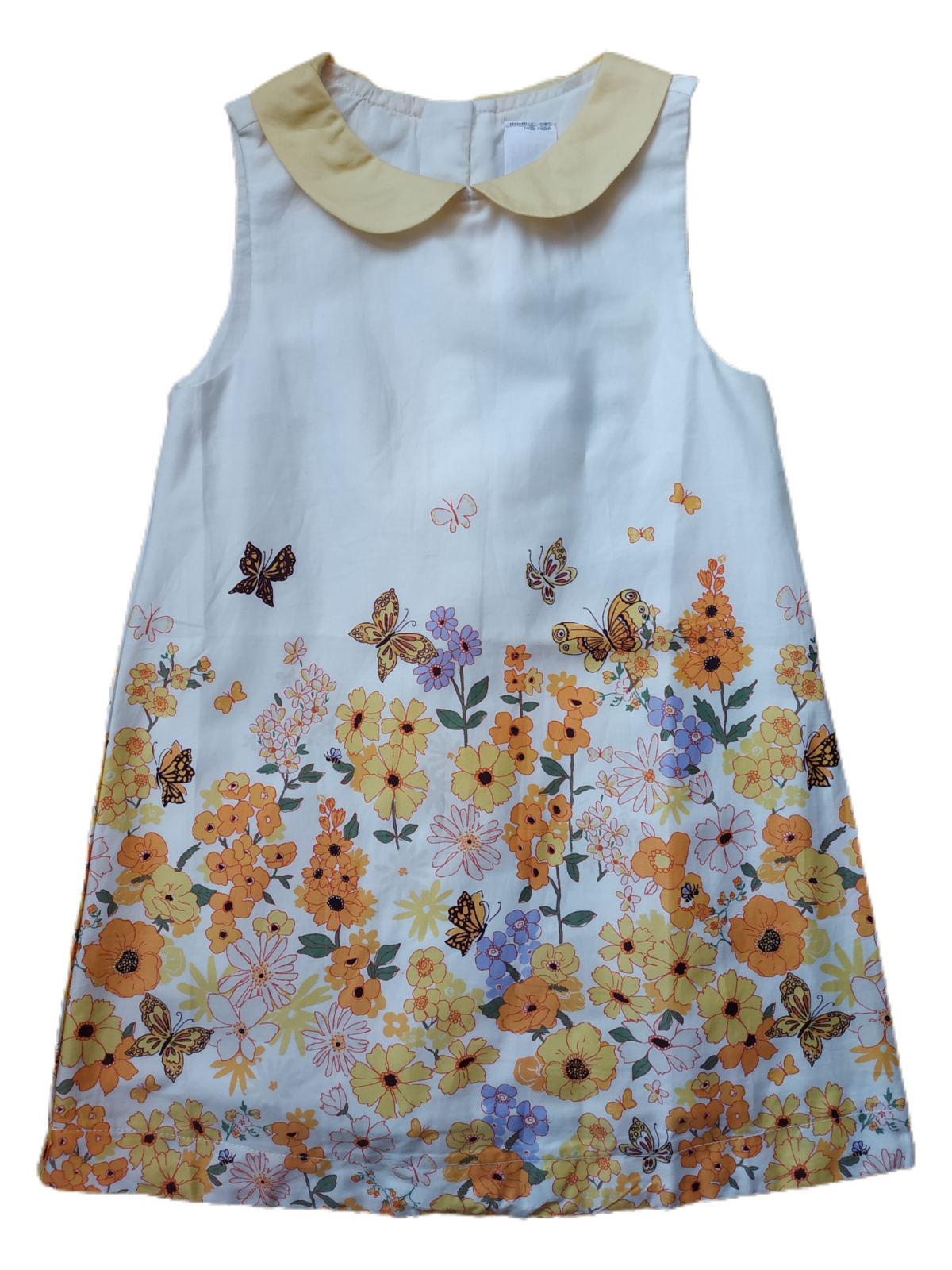 Платье летнее C&A для девочки 104 размер Белый (356711)