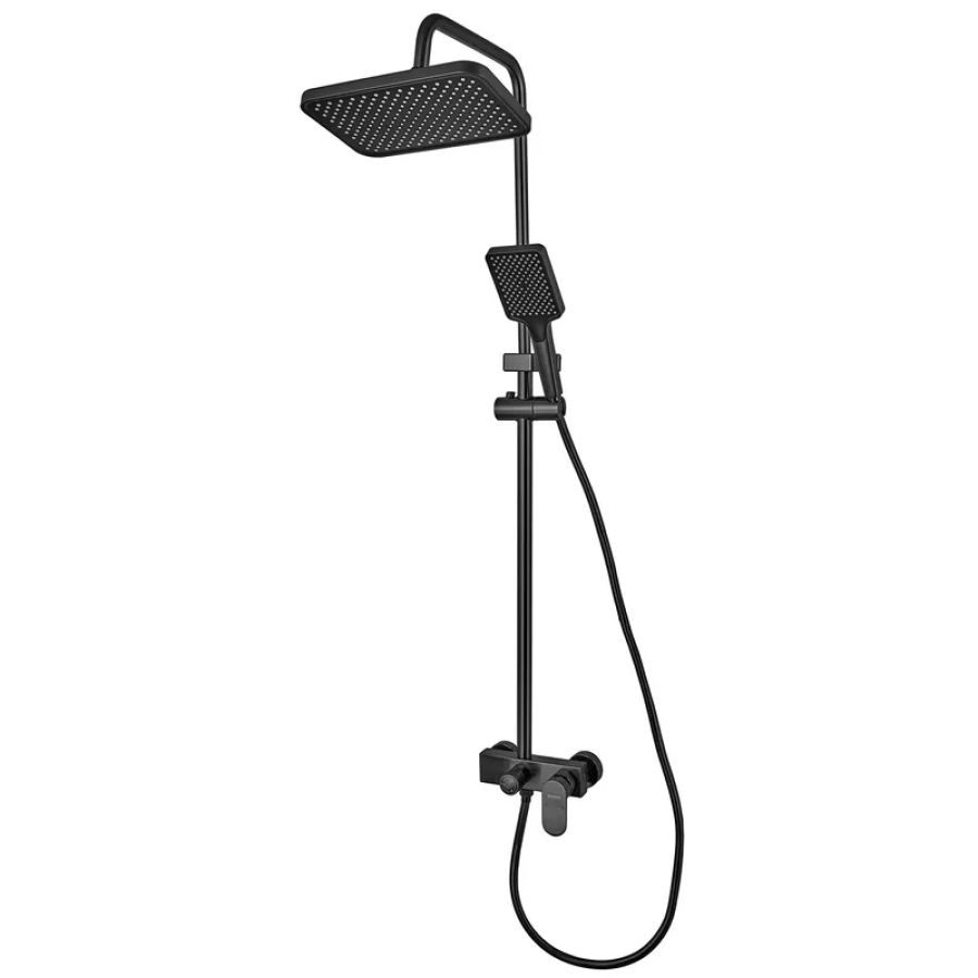 Душевая колонна со смесителем Champion BCD-009-J из алюминия Black (CH6557) Душевая колонна со смесителем Champion BCD-009-J из алюминия Black (CH6557)