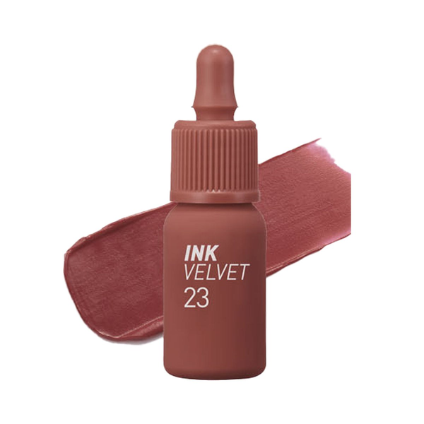 Тинт Peripera INK Velvet №023 Nutty Nude корейский матовый 4 г - фото 1