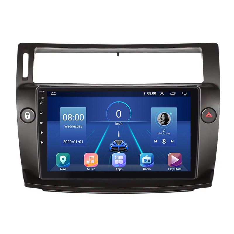 Автомагнитола штатная Lesko 4G/Wi-Fi/GPS для Citroen C4 I 2004-2014 6/128Gb 9" (2066842997)