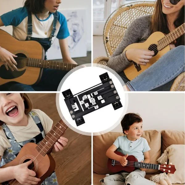 Вивчення акордів на гітарі тренажер допомагає фіксувати пальці в потрібній позиції (C01398) - фото 4