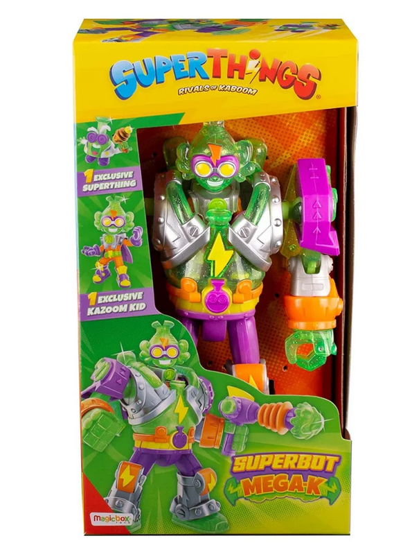 Игровой набор Супербот Мега-К Superthings PSTSP116IN20 робот/казум-кид/фигурка