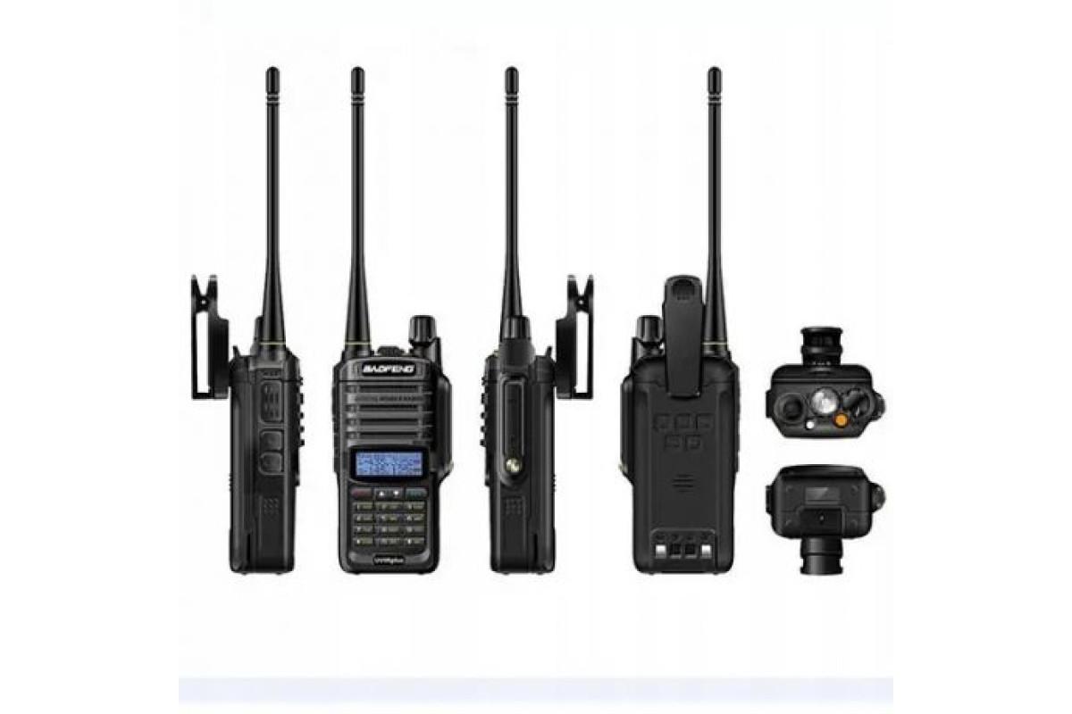 Рація Baofeng UV-9R Pro Зелений на 128 каналів з водозахищена та дисплеєм 12 Вт/2200 мАг - фото 3