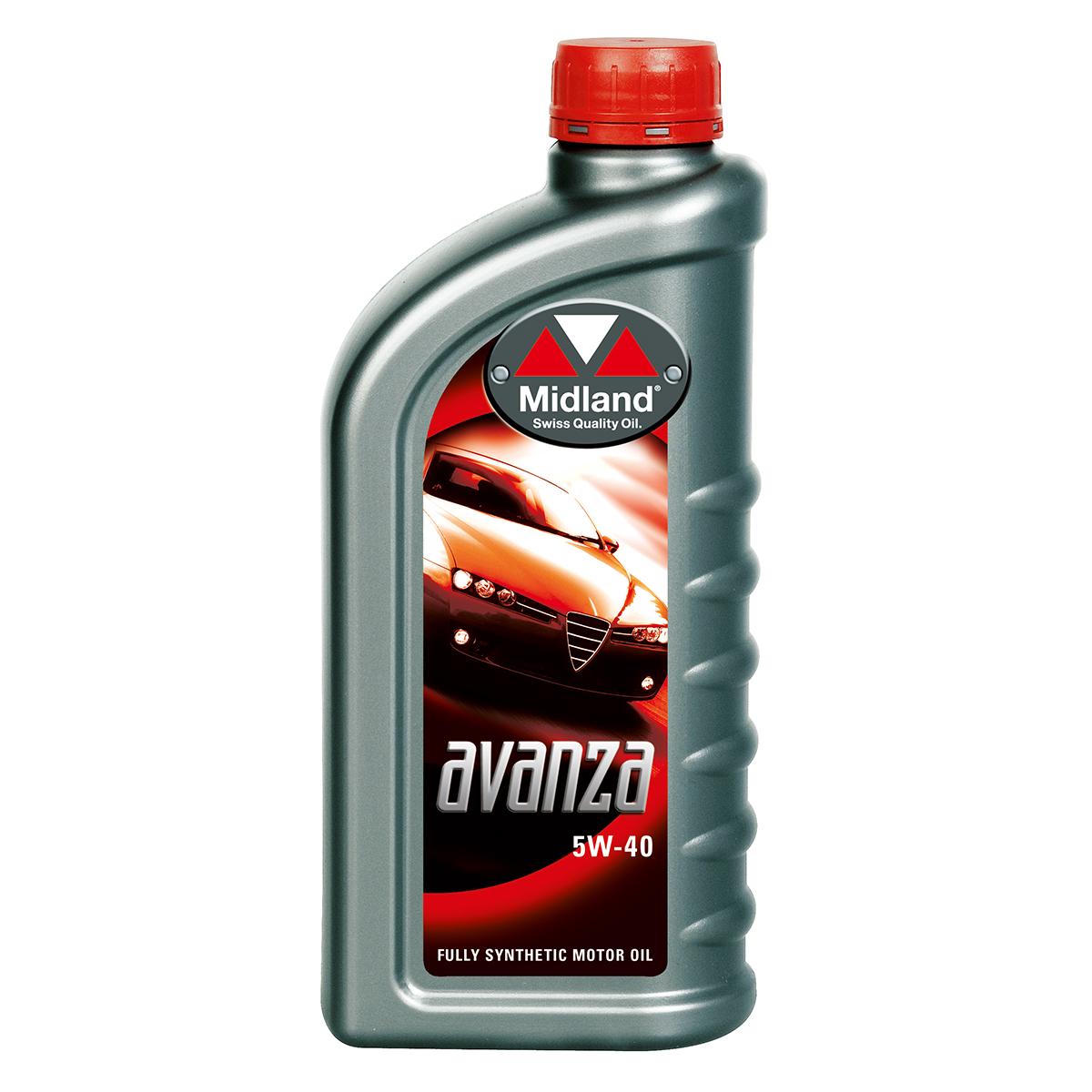 Моторное масло Avanza 5W-40 1 л (НФ-00000016)