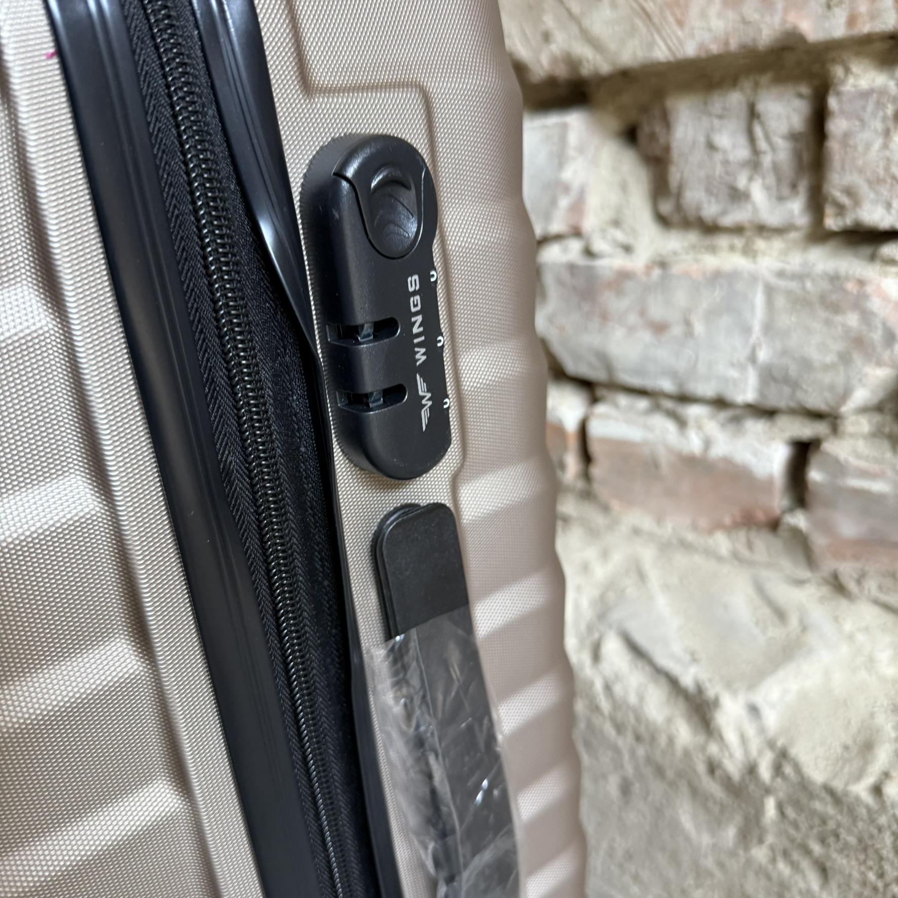 Валіза Wings PEA01 дорожня S Шампань (26557745) - фото 7 Валіза Wings PEA01 дорожня S Шампань (26557745) - фото 7