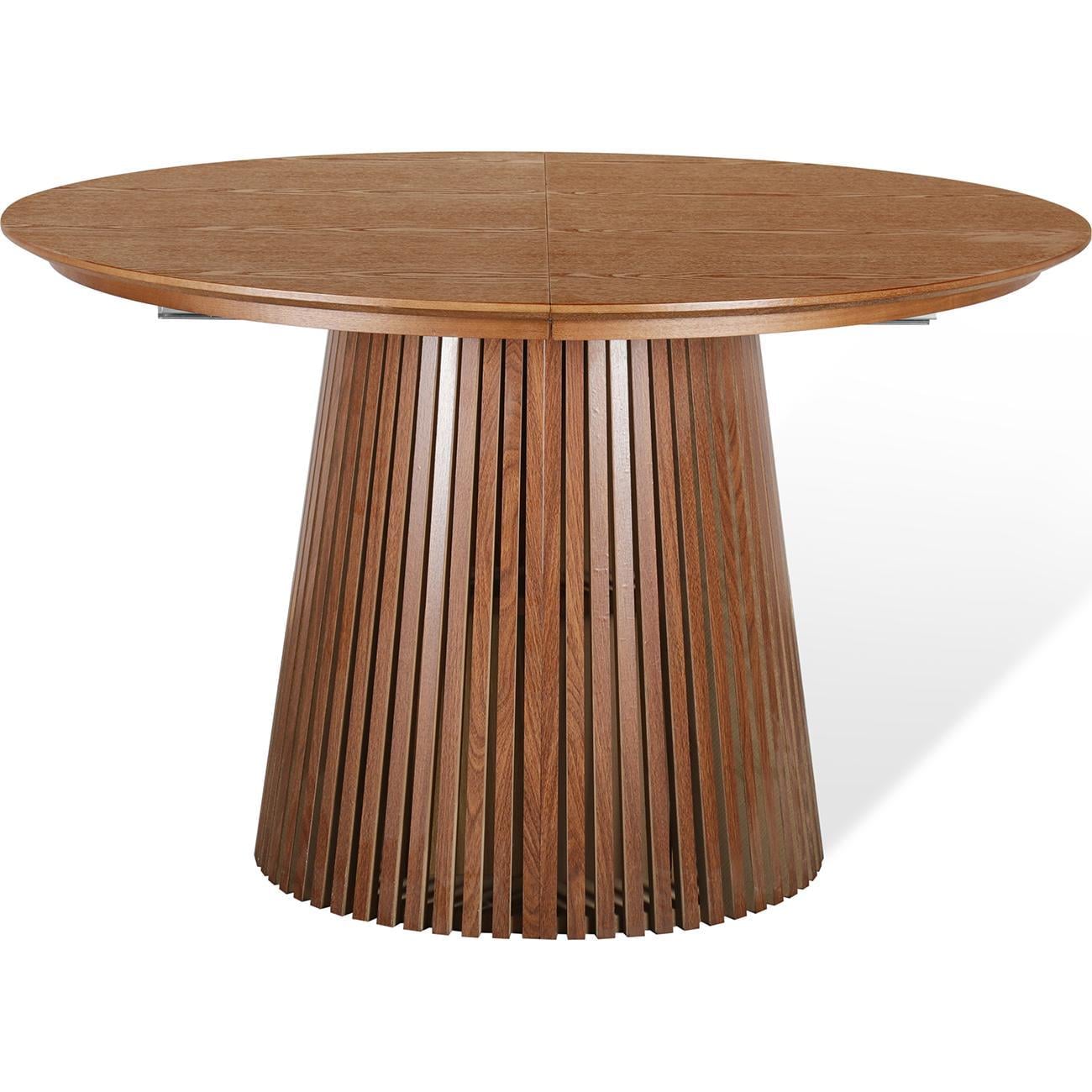 Стіл обідній Namara розкладний 4-10 місць 120-160-200 см Euforia brown wood (13860)